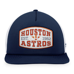 Houston Astros Fanatics Foam Front Patch Trucker Snapback Hat for sale
