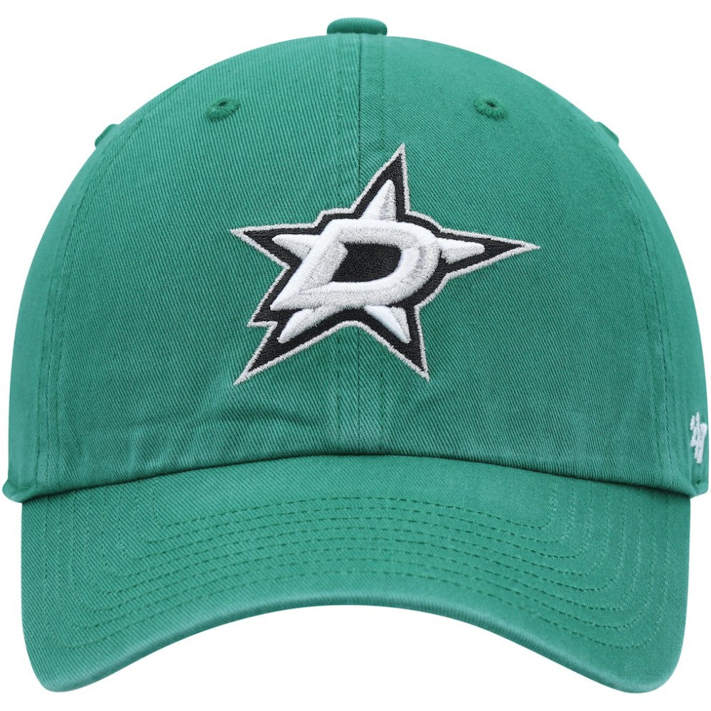 Dallas Stars '47 Clean Up Adjustable Hat - Kelly Green | 47 brand Lifestyle