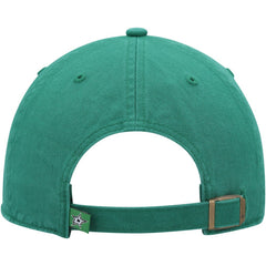 Dallas Stars '47 Clean Up Adjustable Hat - Kelly Green | 47 brand Lifestyle