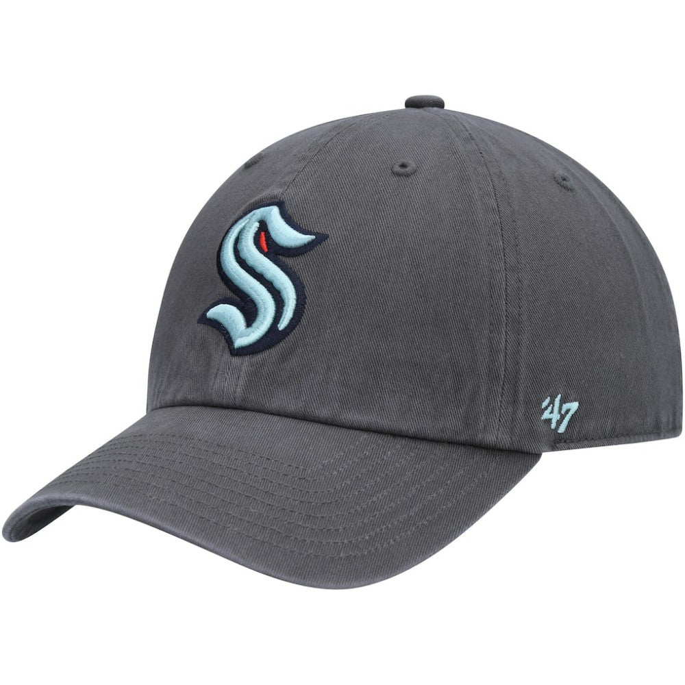 Seattle Kraken '47 Clean Up Adjustable Hat - Charcoal | 47 brand online