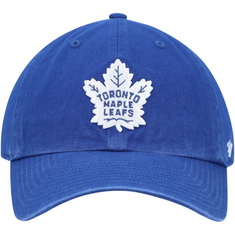 Toronto Maple Leafs '47 Clean Up Adjustable Hat - Blue | 47 brand Lifestyle
