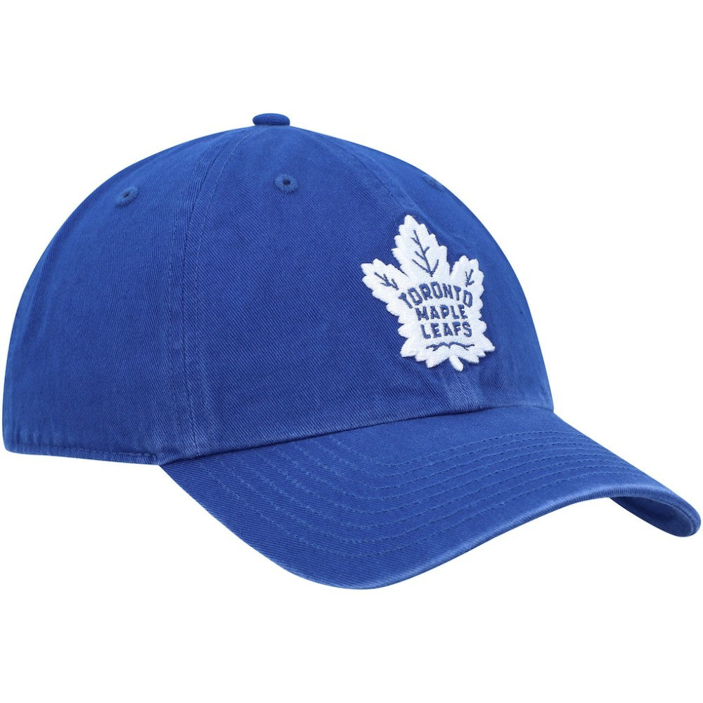 Toronto Maple Leafs '47 Clean Up Adjustable Hat - Blue | 47 brand Lifestyle