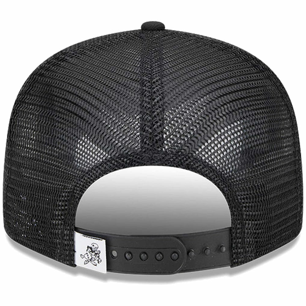 Dallas Cowboys New Era Retro Joe Main Trucker 9FIFTY Snapback Hat - Black - NFL