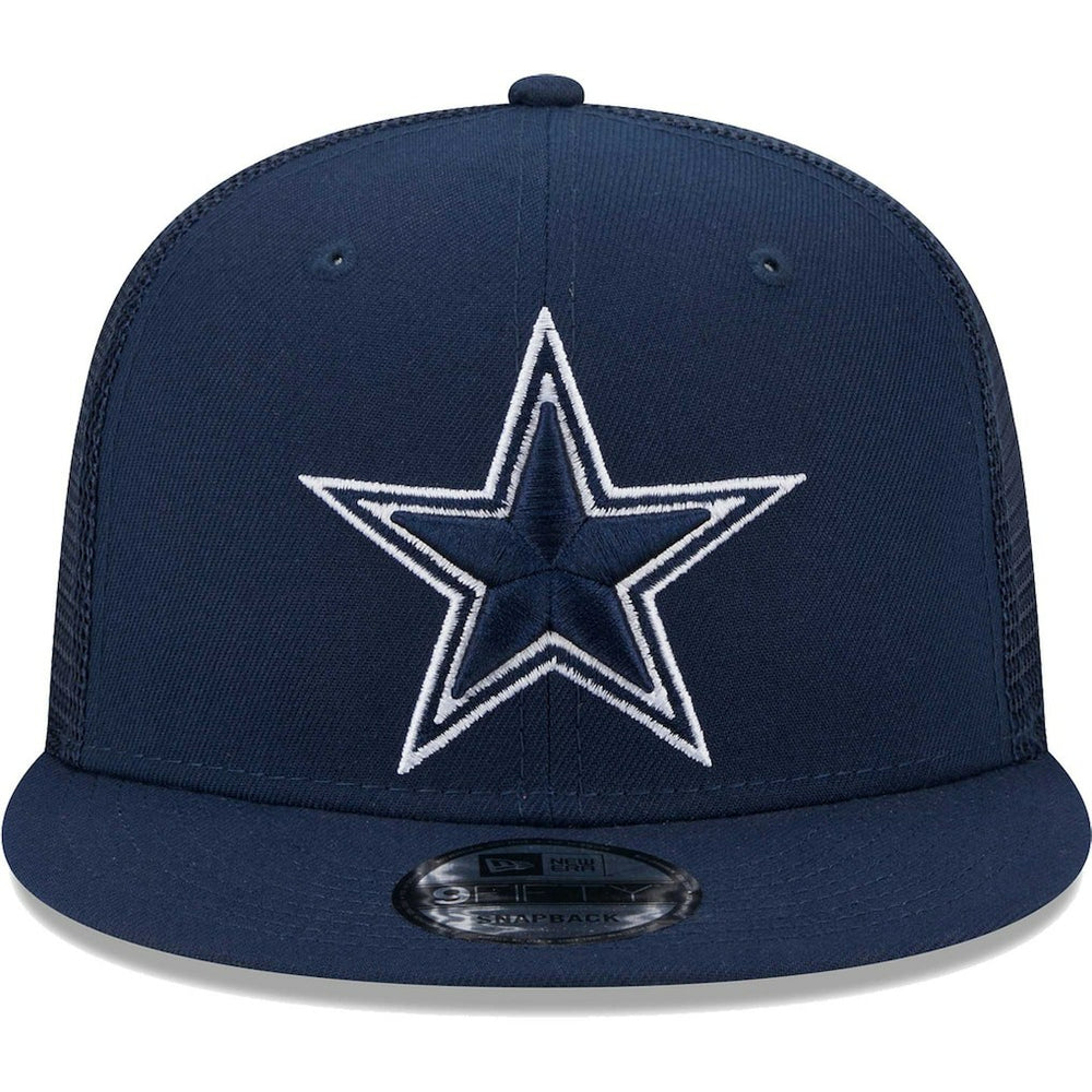 Dallas Cowboys New Era Main Trucker 9FIFTY Snapback Hat - Navy - NFL
