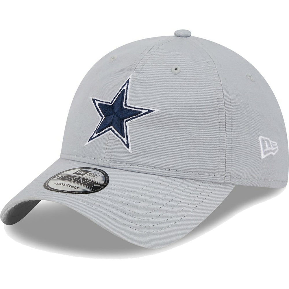 Dallas Cowboys New Era Main Core Classic 2.0 9TWENTY Adjustable Hat - Gray - NFL