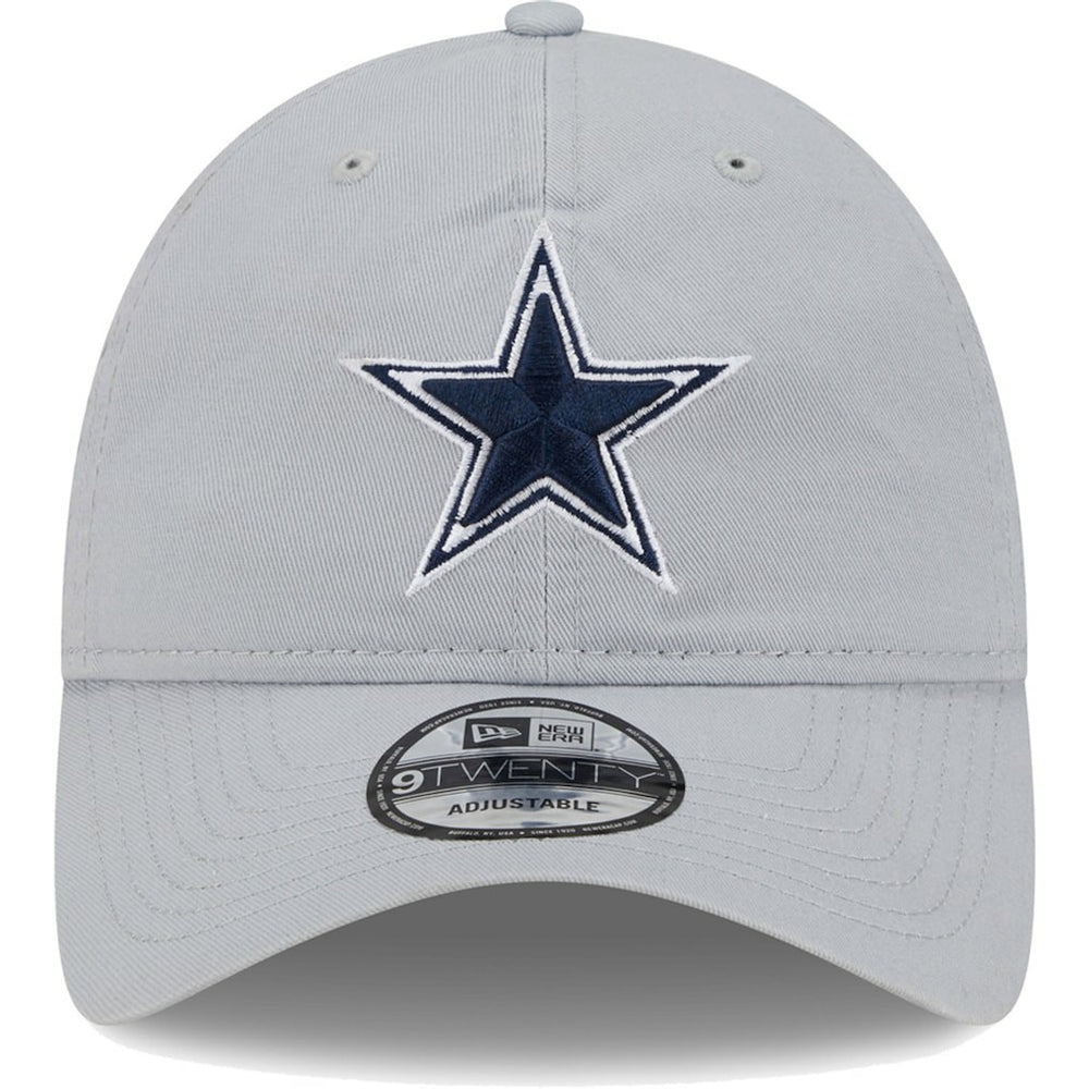 Dallas Cowboys New Era Main Core Classic 2.0 9TWENTY Adjustable Hat - Gray - NFL