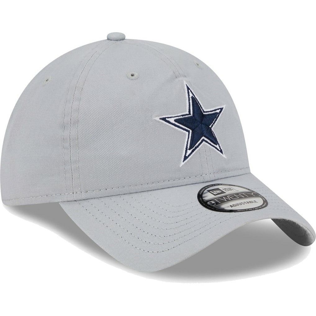 Dallas Cowboys New Era Main Core Classic 2.0 9TWENTY Adjustable Hat - Gray - NFL