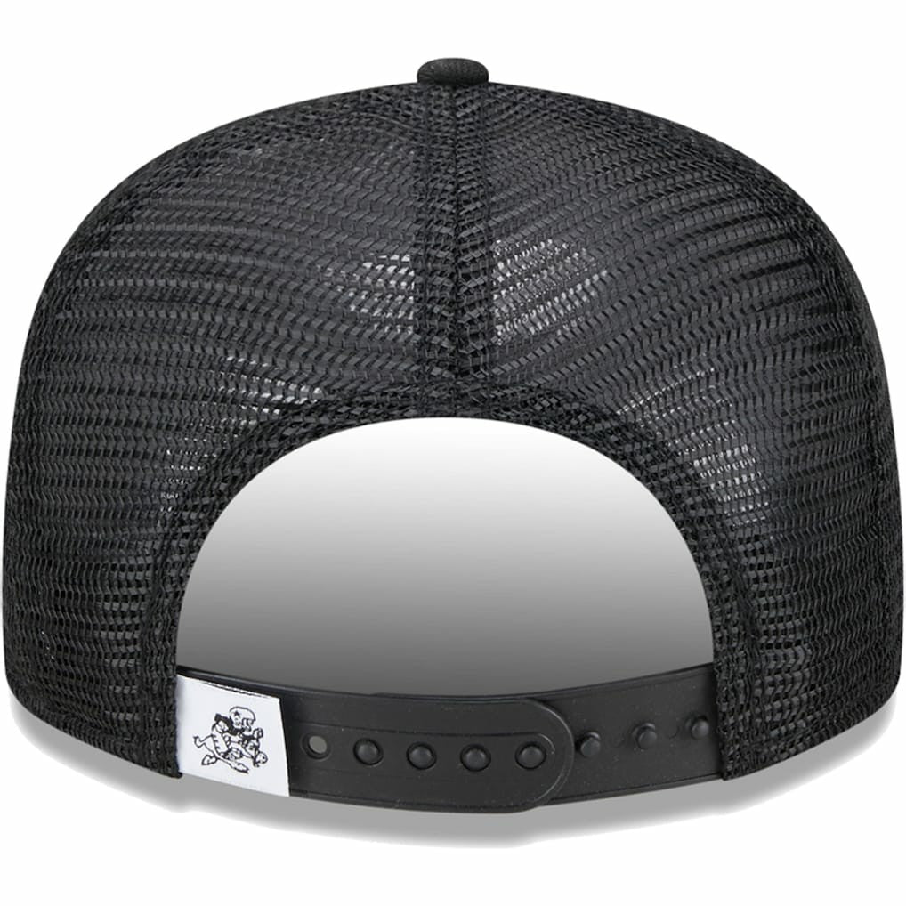 Dallas Cowboys New Era Youth Retro Joe Main B-Dub 9FIFTY Trucker Adjustable Hat - Black - NFL