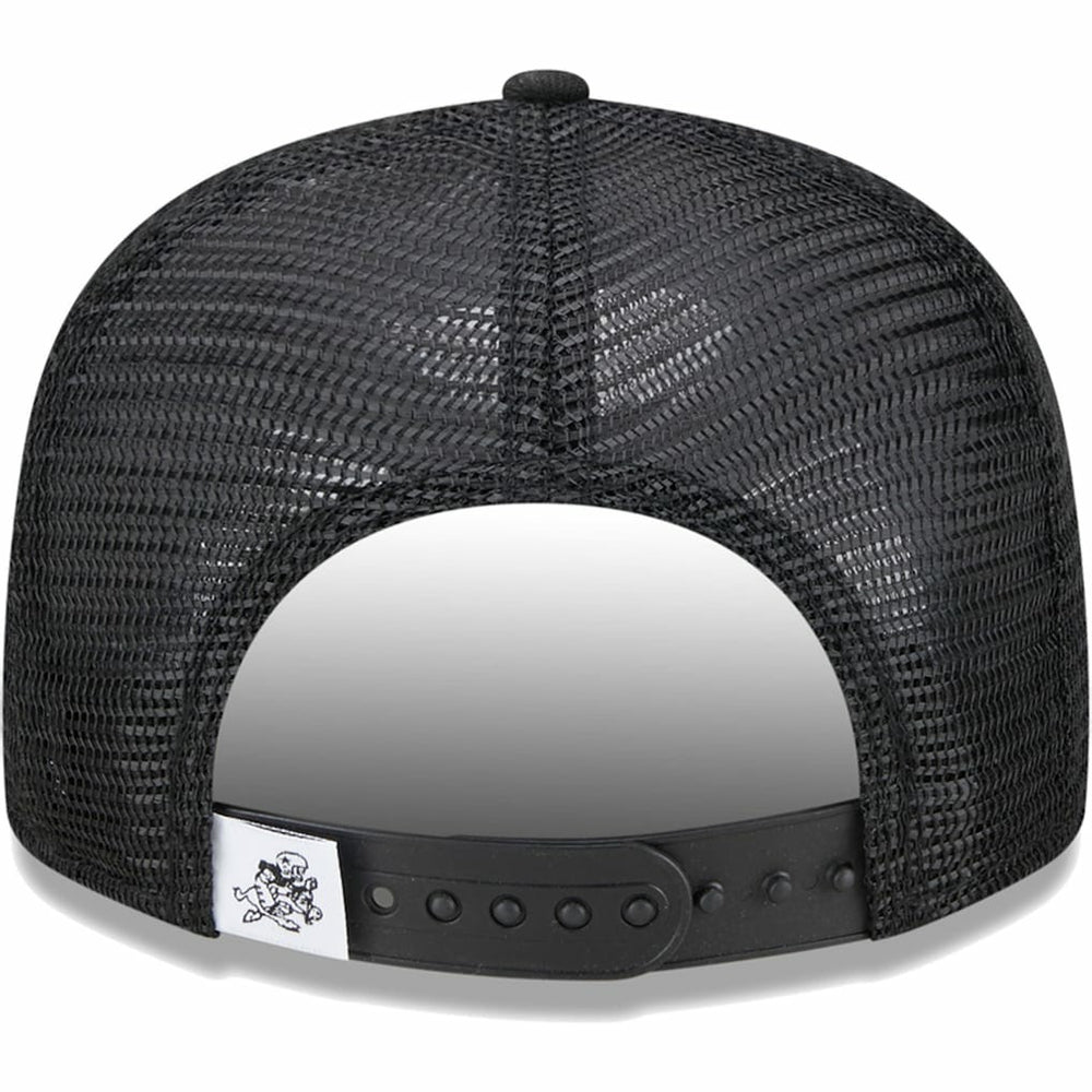 Dallas Cowboys New Era Youth Retro Joe Main B-Dub 9FIFTY Trucker Adjustable Hat - Black - NFL