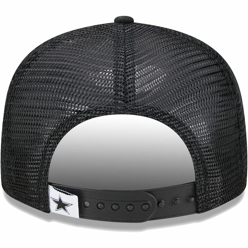 Dallas Cowboys New Era Youth Main B-Dub 9FIFTY Trucker Adjustable Hat - Black - NFL