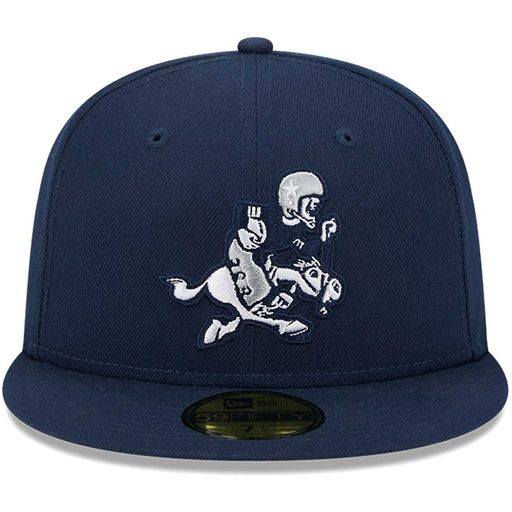 Dallas Cowboys New Era Retro Joe Main 59FIFTY Fitted Hat - Navy - NFL