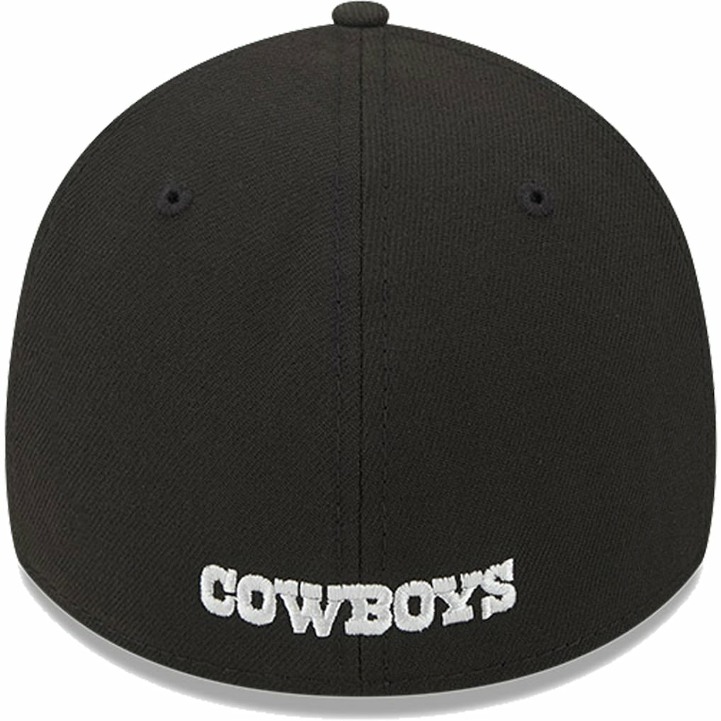 Dallas Cowboys New Era Retro Joe Main 39THIRTY Flex Hat - Black - NFL