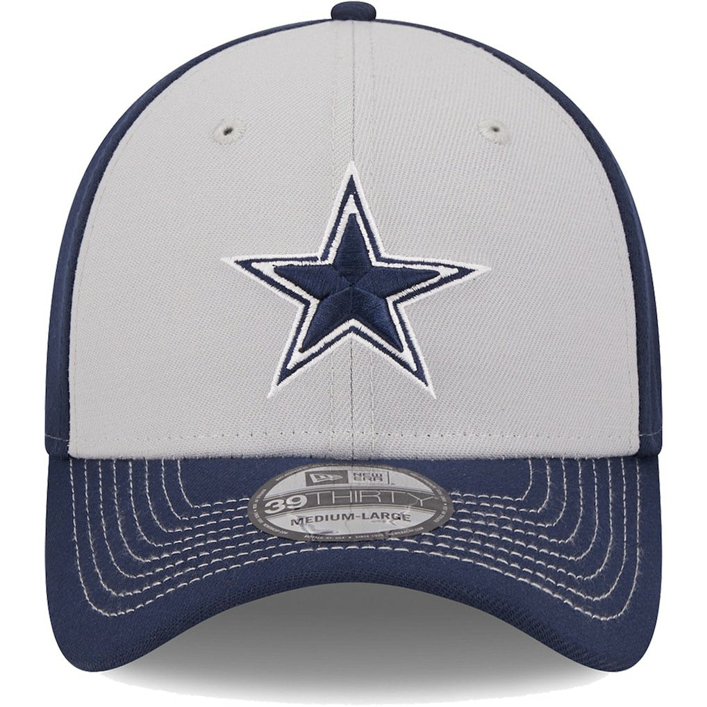 Dallas Cowboys New Era Main 39THIRTY Flex Hat - Gray - NFL