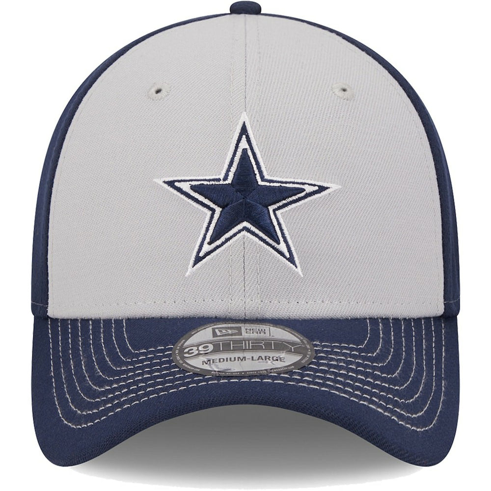Dallas Cowboys New Era Main 39THIRTY Flex Hat - Gray - NFL