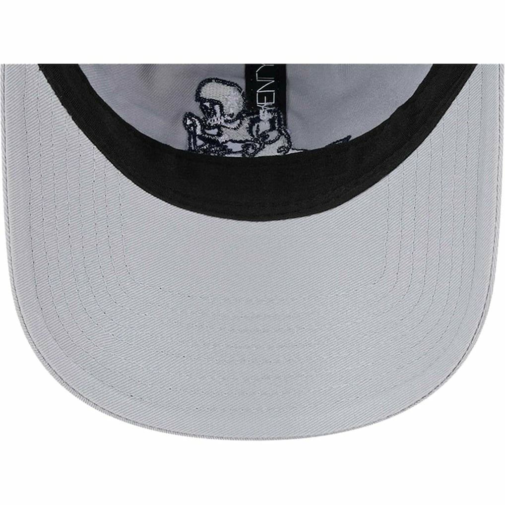 Dallas Cowboys New Era Women's Throwback Main Core Classic 2.0 9TWENTY Adjustable Hat - Gray - NFL