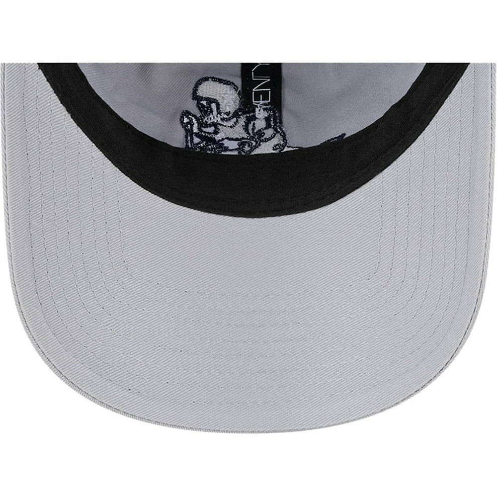 Dallas Cowboys New Era Women's Throwback Main Core Classic 2.0 9TWENTY Adjustable Hat - Gray - NFL