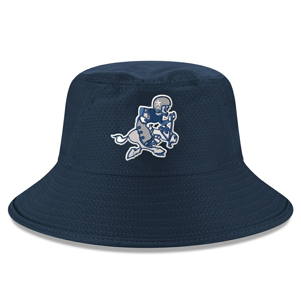Dallas Cowboys New Era Main Bucket Hat - Navy - NFL