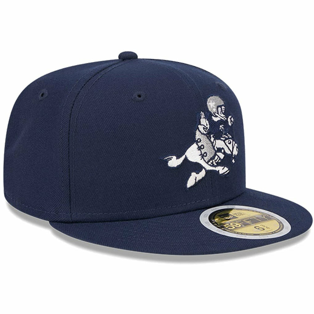 Dallas Cowboys New Era Youth 1966-69 Gridiron Classics Retro Joe Throwback Logo Main 59FIFTY Fitted Hat - Navy - NFL
