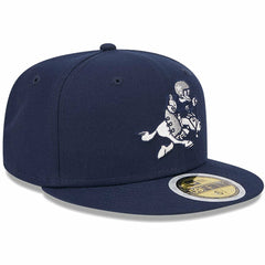 Dallas Cowboys New Era Youth 1966-69 Gridiron Classics Retro Joe Throwback Logo Main 59FIFTY Fitted Hat - Navy - NFL