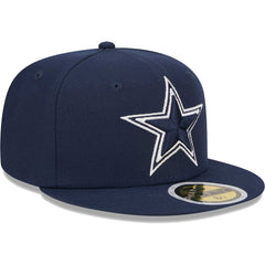 Dallas Cowboys New Era Youth Main 59FIFTY Fitted Hat - Navy - NFL