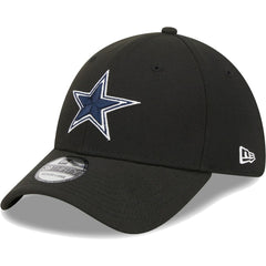 Dallas Cowboys New Era Main 39THIRTY Flex Hat - Black - NFL