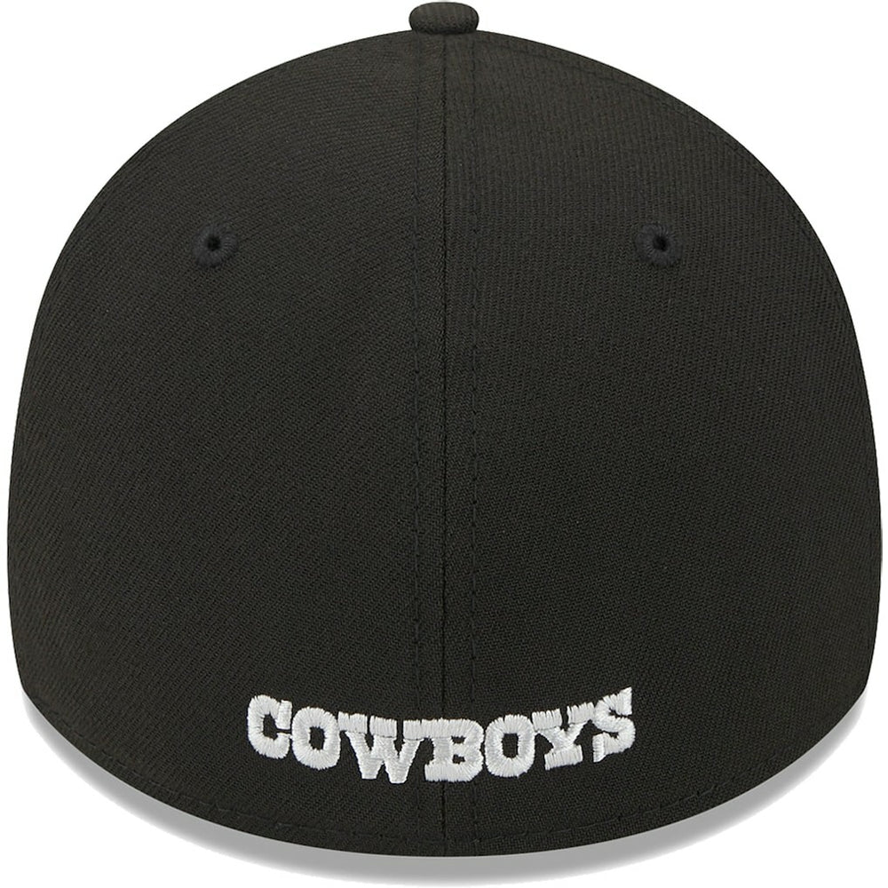 Dallas Cowboys New Era Main 39THIRTY Flex Hat - Black - NFL