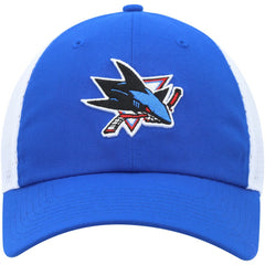 San Jose Sharks adidas Color Pop Trucker Adjustable Hat - Blue | Adidas sale
