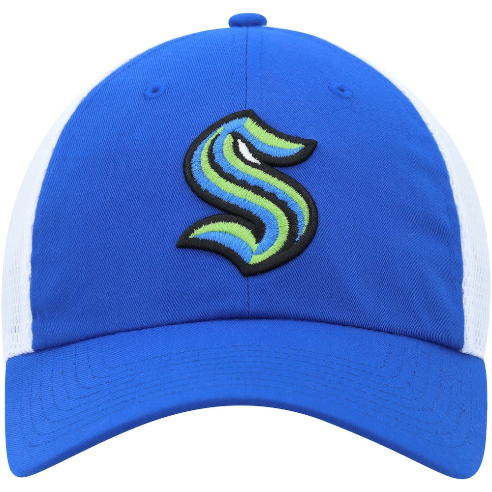 Seattle Kraken adidas Color Pop Trucker Adjustable Hat - Blue | Adidas Lifestyle