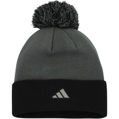 Vegas Golden Knights adidas Women's Laurel Cuffed Knit Hat with Pom - Gray | Adidas online