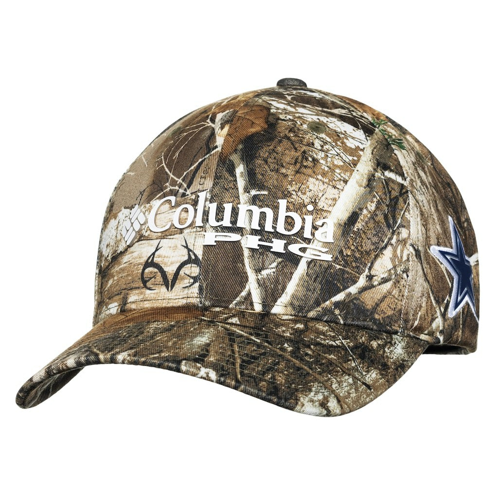 Dallas Cowboys Mossy Oak Flex Hat - Camo - Columbia