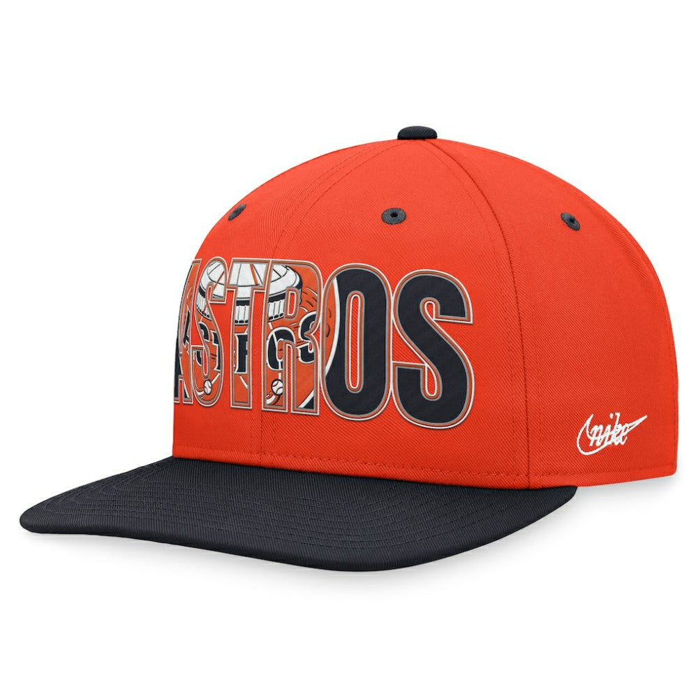 Houston Astros Nike Cooperstown Collection Pro Snapback Hat for sale