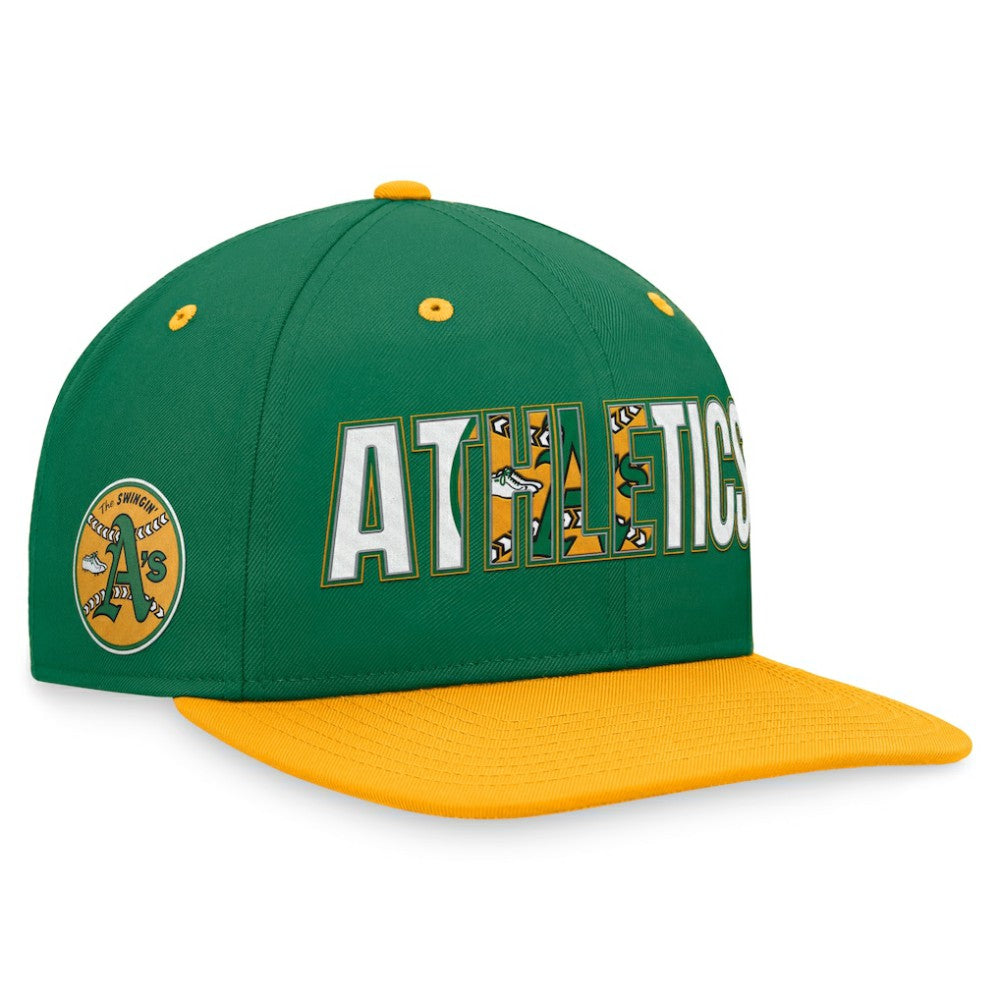 Athletics Nike Cooperstown Collection Pro Snapback Hat Outlet