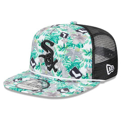 Chicago White Sox New Era Tropic Floral Golfer Lightly Structured Snapback Hat Sale