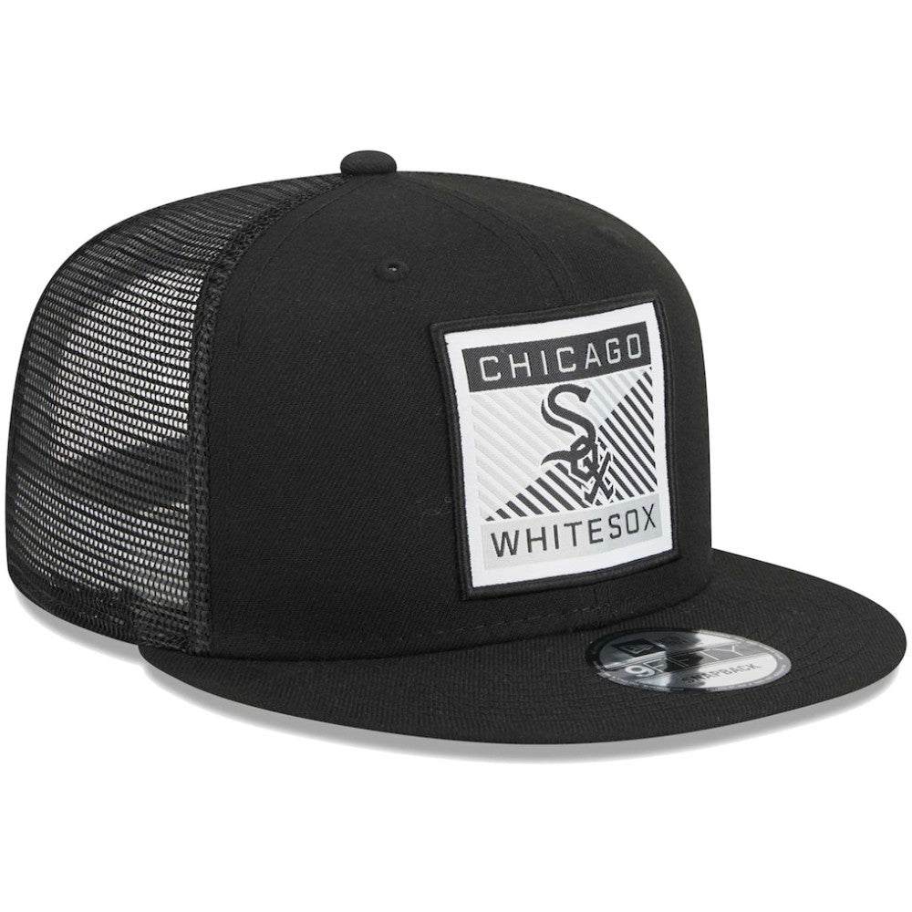 Chicago White Sox New Era Scratch Squared Trucker 9FIFTY Snapback Hat for sale