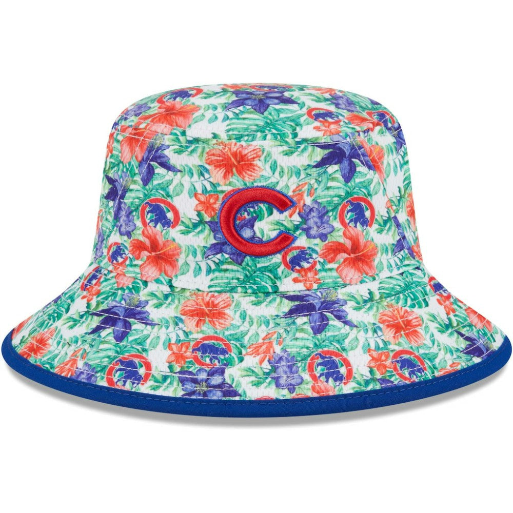 Chicago Cubs New Era Tropic Floral Bucket Hat Outlet