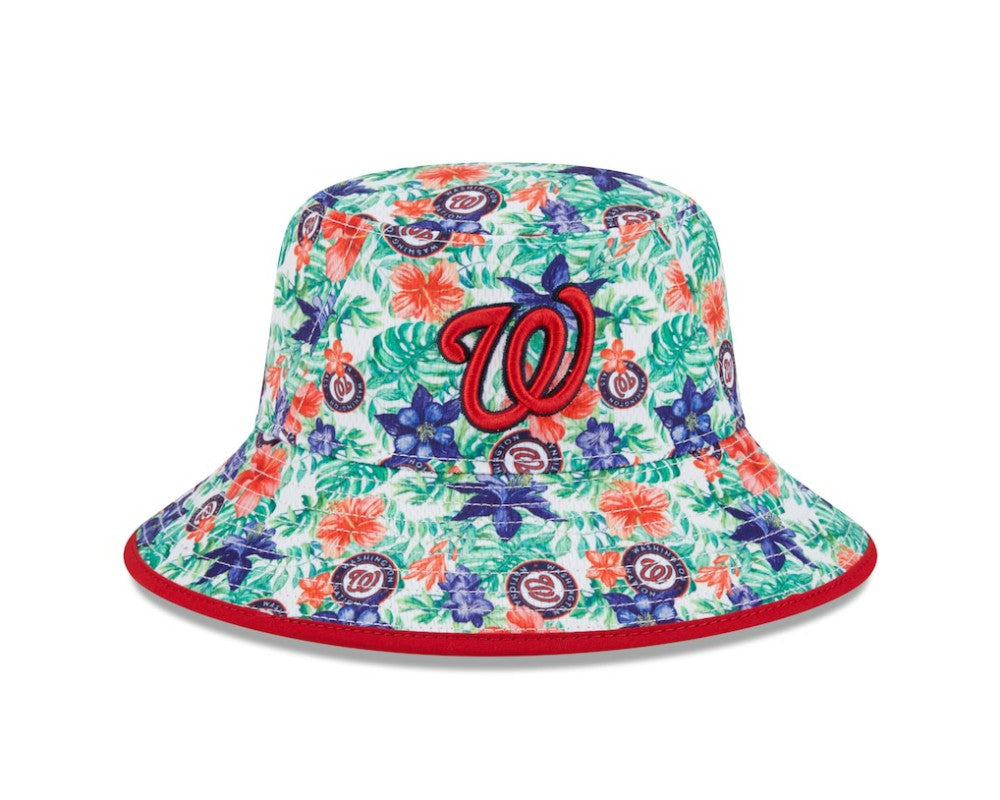 Washington Nationals New Era Tropic Floral Bucket Hat Outlet