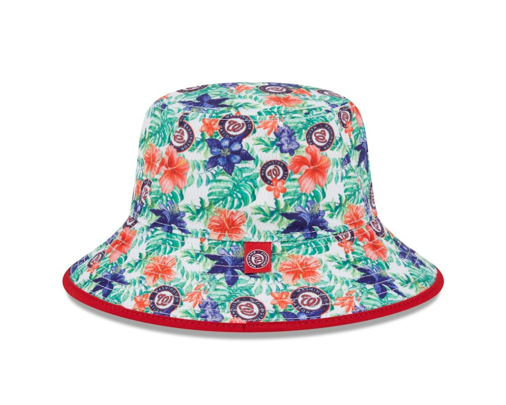 Washington Nationals New Era Tropic Floral Bucket Hat Outlet