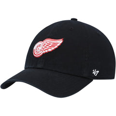 Detroit Red Wings '47 Clean Up Adjustable Hat - Black | 47 brand near me