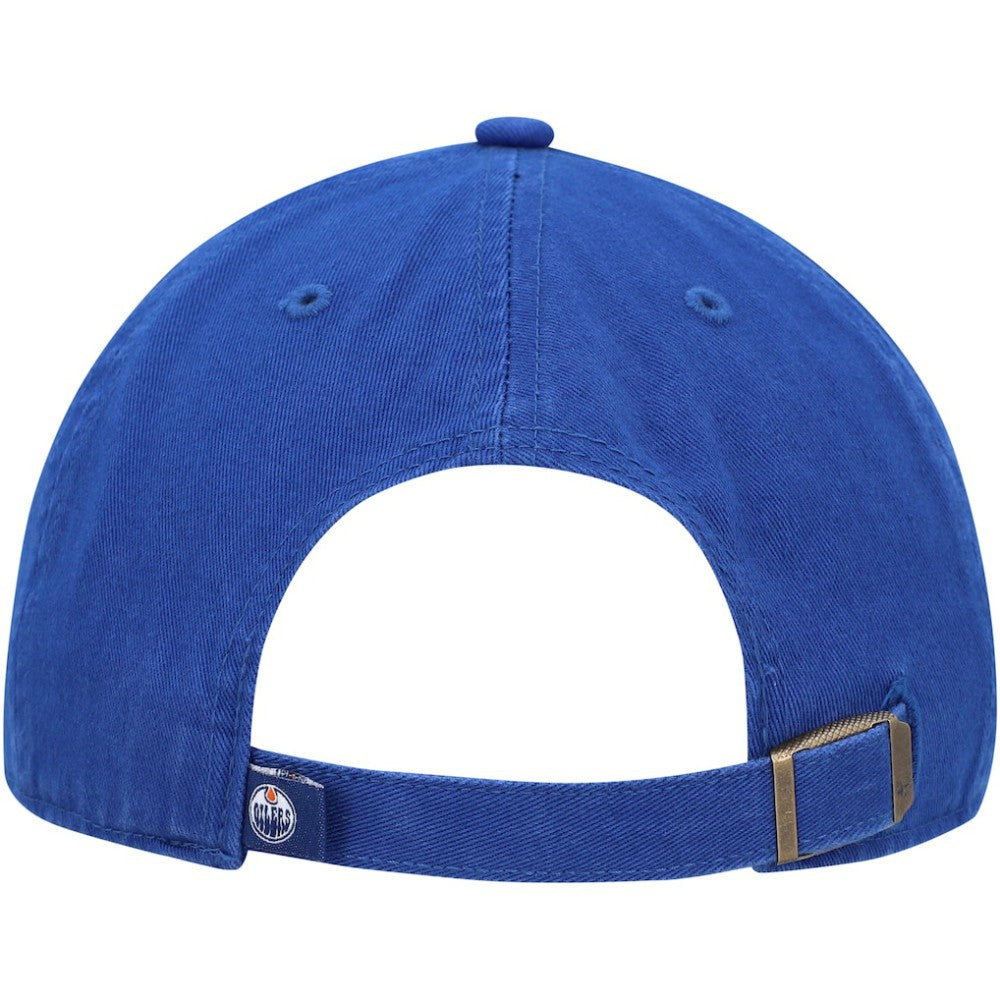 Edmonton Oilers '47 Clean Up Adjustable Hat - Royal | 47 brand near me