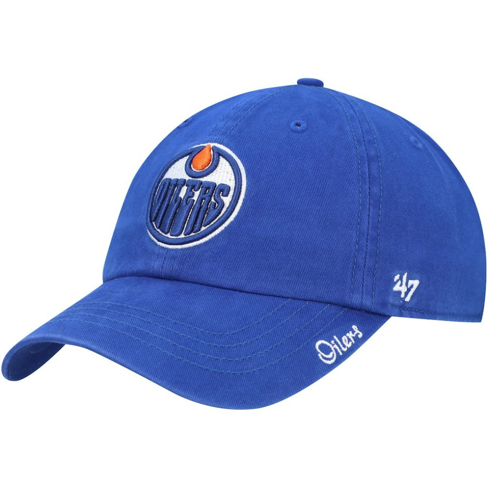 Edmonton Oilers '47 Women's Miata Clean Up Adjustable Hat - Royal | 47 brand sale
