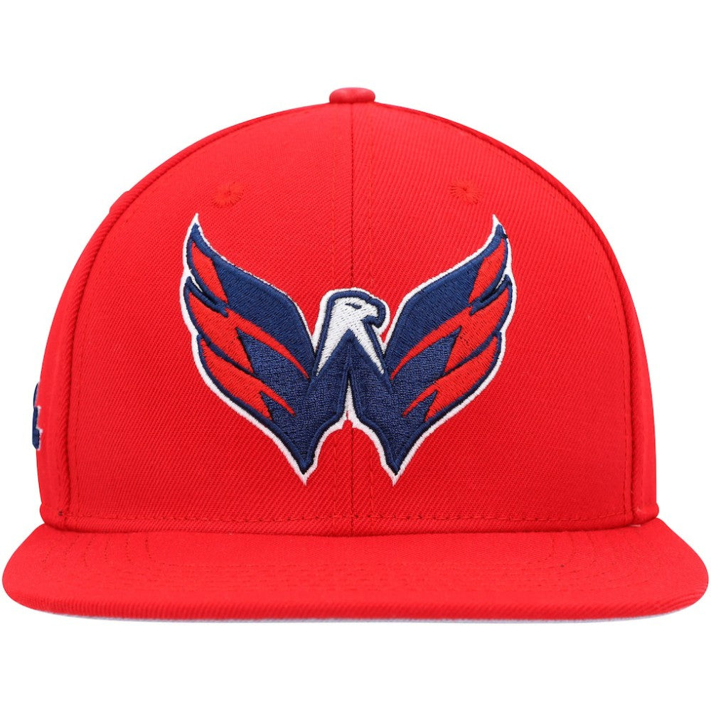 Washington Capitals Pro Standard Core Classic Logo Snapback Hat - Red | NHL Lifestyle