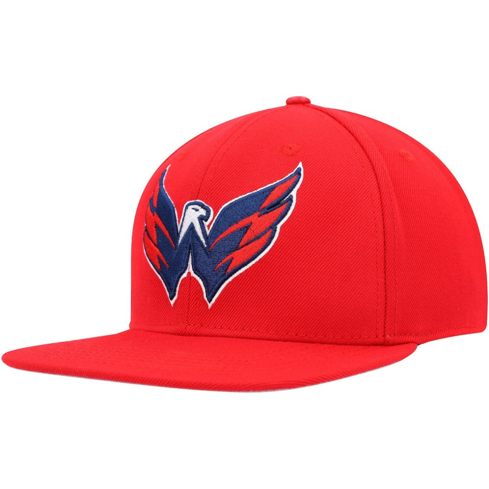 Washington Capitals Pro Standard Core Classic Logo Snapback Hat - Red | NHL Lifestyle