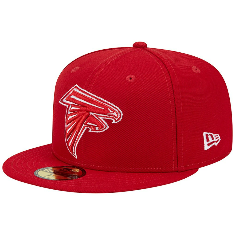 Atlanta Falcons New Era 1994 Hawaii Pro Bowl Main Patch 59FIFTY Fitted Hat - Scarlet - NFL