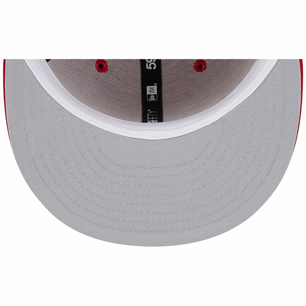 Atlanta Falcons New Era 1994 Hawaii Pro Bowl Main Patch 59FIFTY Fitted Hat - Scarlet - NFL