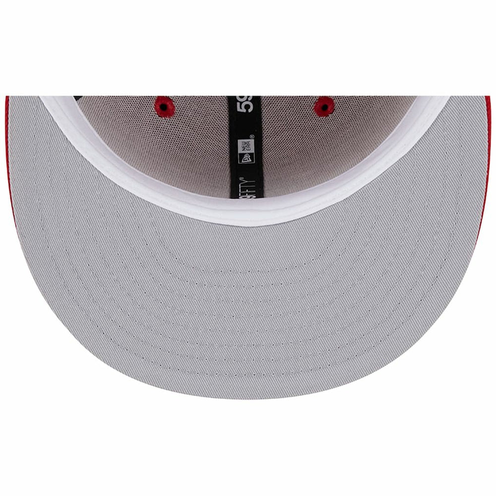 Atlanta Falcons New Era 1994 Hawaii Pro Bowl Main Patch 59FIFTY Fitted Hat - Scarlet - NFL