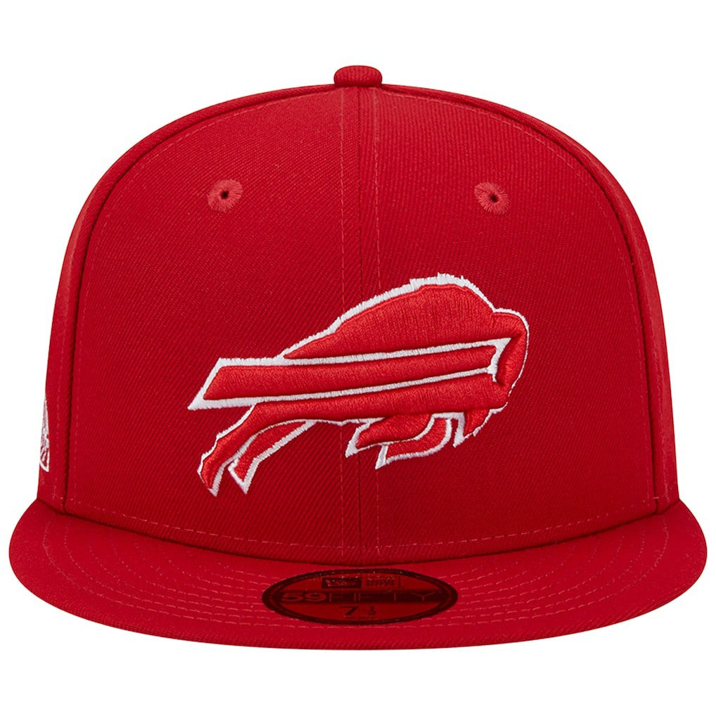 Buffalo Bills New Era 1998 Hawaii Pro Bowl Main Patch 59FIFTY Fitted Hat - Scarlet - NFL