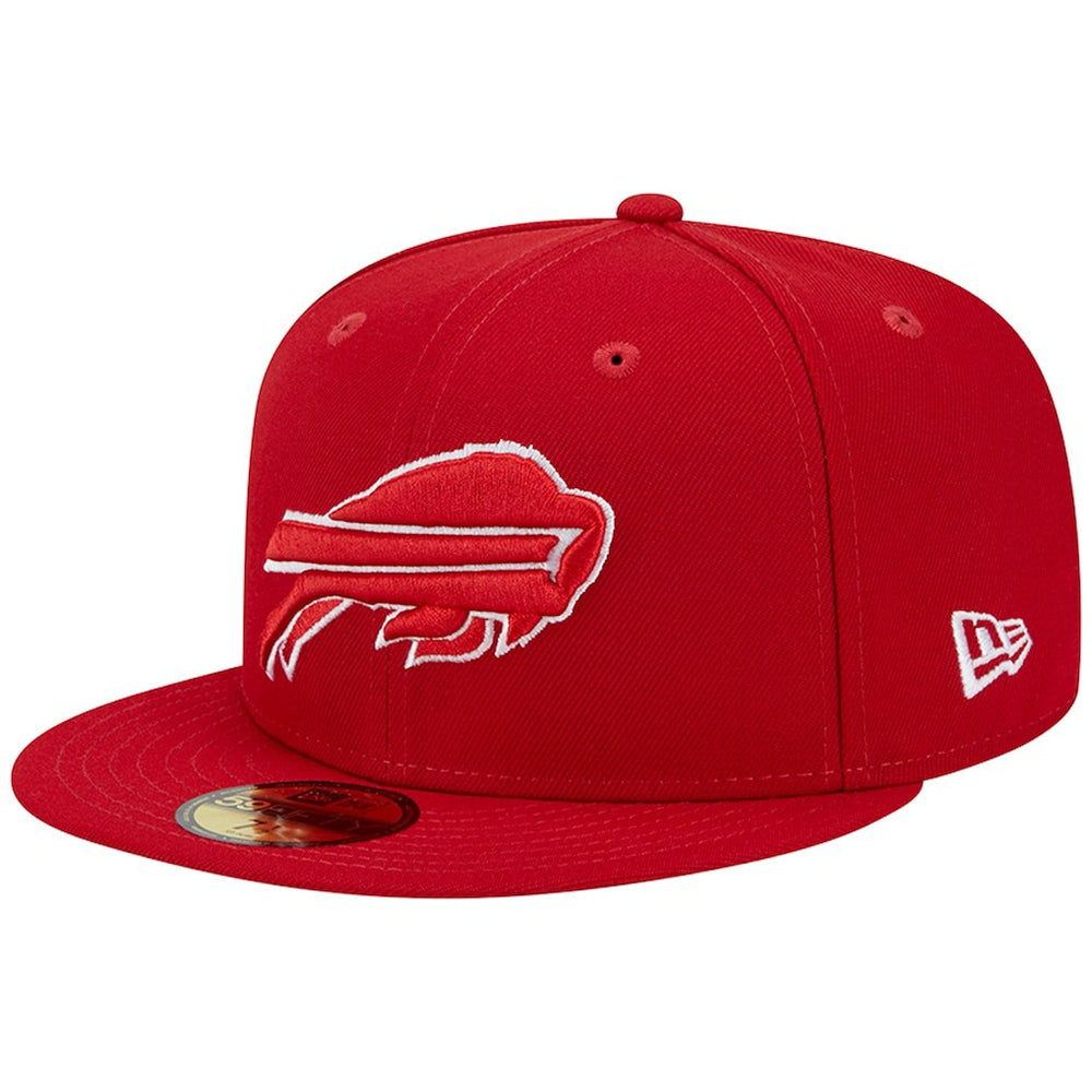 Buffalo Bills New Era 1998 Hawaii Pro Bowl Main Patch 59FIFTY Fitted Hat - Scarlet - NFL