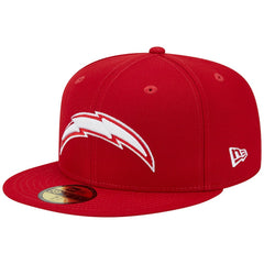 Los Angeles Chargers New Era Super Bowl XXIX Main Patch 59FIFTY Fitted Hat - Scarlet - NFL