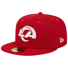 Los Angeles Rams New Era 1990 Hawaii Pro Bowl Main Patch 59FIFTY Fitted Hat - Scarlet - NFL