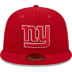 New York Giants New Era Super Bowl XLVI Main Patch 59FIFTY Fitted Hat - Scarlet - NFL